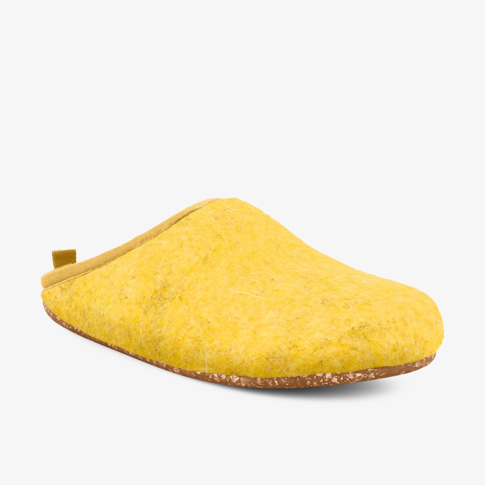 Pantuflas Camper Wabi Mujer - Amarillo | Camper Mexico + 3576WYDAQ